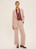 Emme Marella Camicia in twill di viscosa stampata Brunico Donna Bordeaux