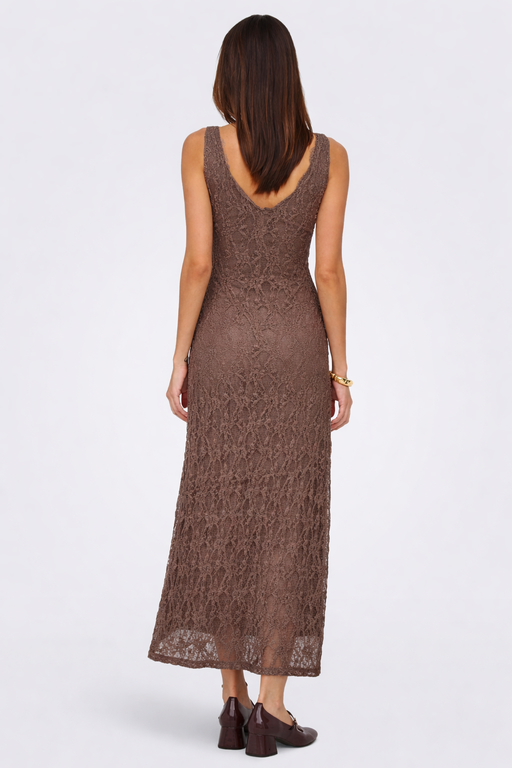 Only Vestito Donna Albina Marrone 15372795 Shopping Bag ONLY 