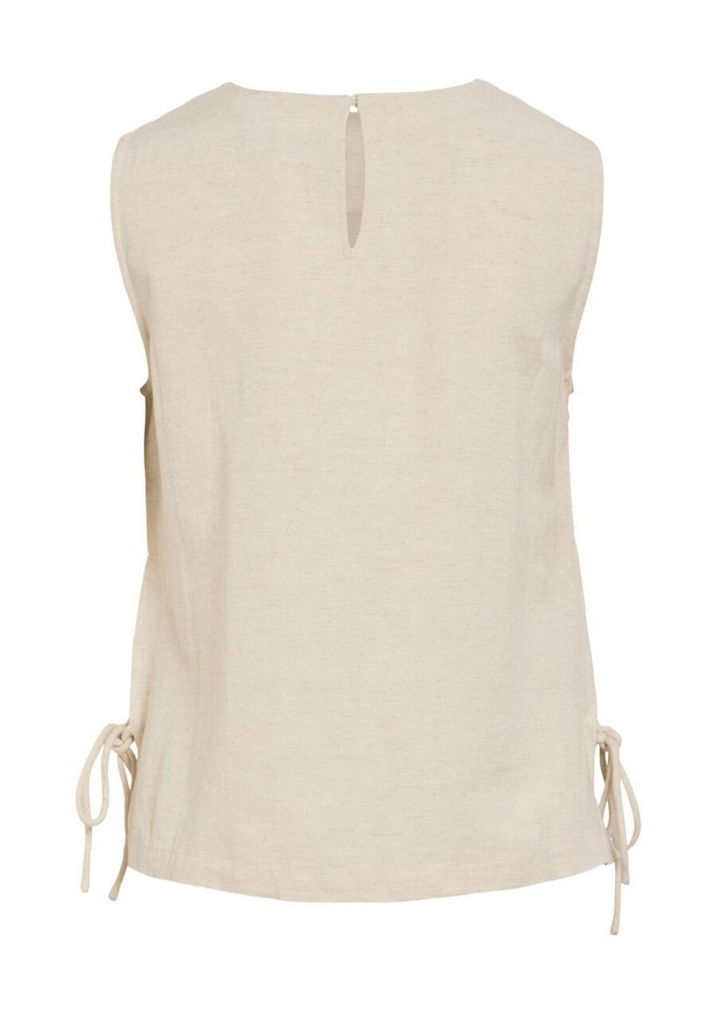 Vila Top Donna Prisilla Beige 14113501 Super Light Natural VILA 