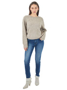 Yes Zee Maglia Donna Tortora M082 JZ00 0212 YES ZEE 