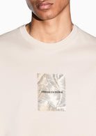 Armani Exchange T-Shirt Uomo Beige XM002501 AF10356 U8144 ARMANI EXCHANGE 
