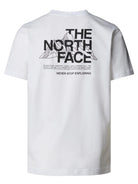 The North Face T-Shirt Mountain Sketch Uomo Bianco NF0A8EE8 FN4 THE NORTH FACE 
