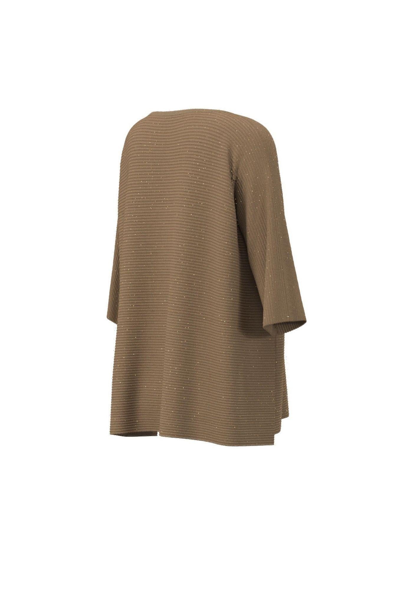 Emme Marella Maglia Donna Emmagrume Cammello 2615361221200 002 EMME MARELLA 