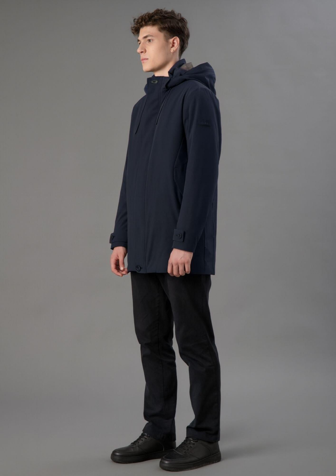 Rihunik Giubbino Uomo Hugh Blu Navy RIMA252J F0120 888 RIHUNIK 