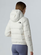 The North Face Giacca in Piumino con Cappuccio Donna Hyalite White Dune NF0A8E75 QLI THE NORTH FACE 