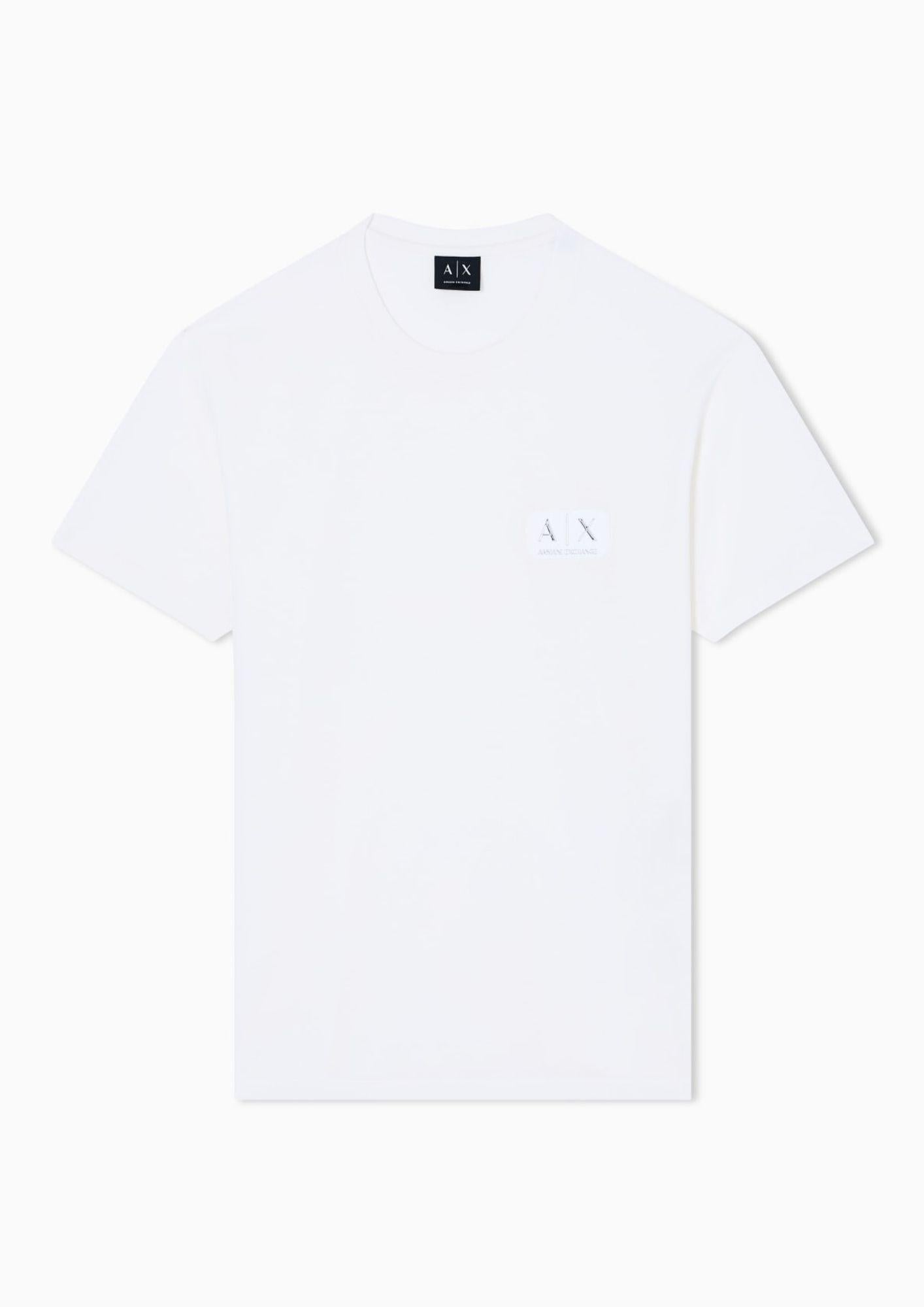 Armani Exchange T-Shirt Uomo Bianca XM002178 AF12308 U0009 ARMANI EXCHANGE 