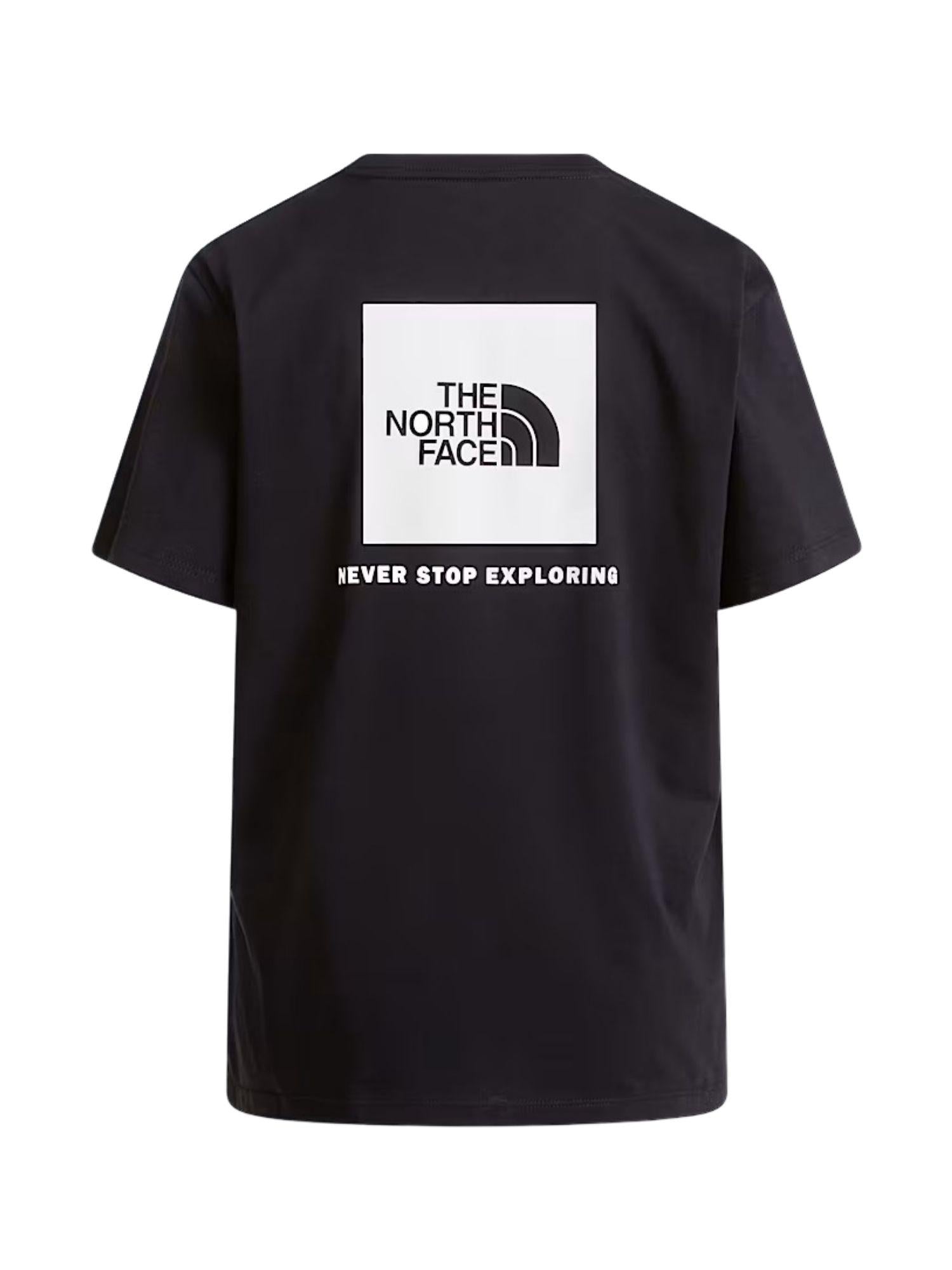 The North Face T-Shirt Donna Opal Frost Evolution NSE Box Relaxed NF0A8B6W KY4 THE NORTH FACE 