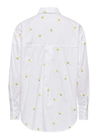 Jacqueline De Yong Camicia Donna Nelly Bianca Fiori Gialli 15330490 White YELLOW JACQUELINE DE YONG 