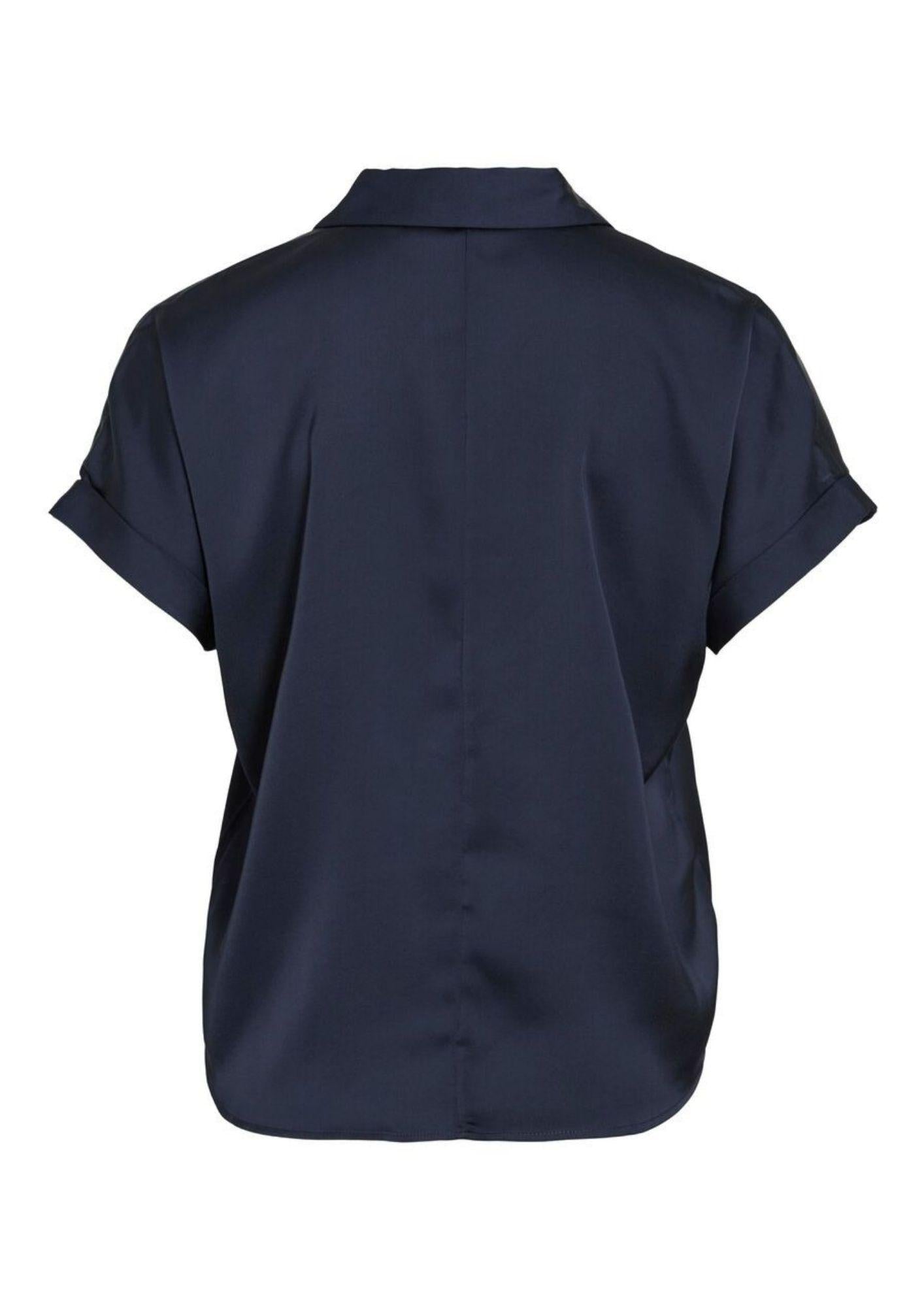 Vila CAmicia Donna Enna Blu Navy 14107405 Navy Blazer VILA 
