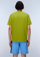 Napapijri T-Shirt Uomo Phos Verde NP0A4G5A G3B NAPAPIJRI 