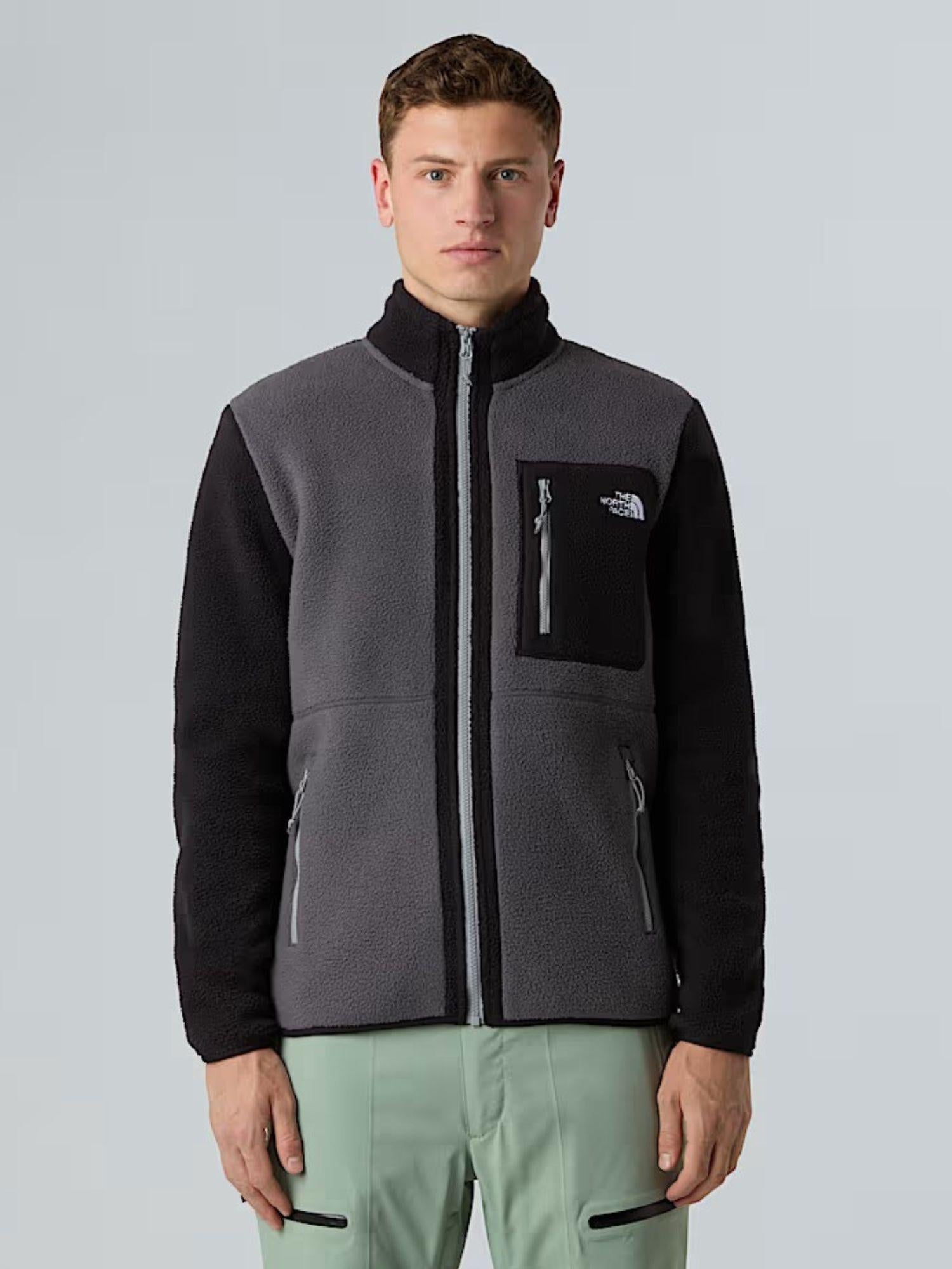 The North Face Giacca in pile Yumiori con cerniera integrale Uomo Anthracite Grey TNF Black Monument Grey NF0A883R WVO THE NORTH FACE 