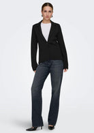 Jacqueline De Yong Giacca Donna New Blazer Nera 15364540 Black JACQUELINE DE YONG 