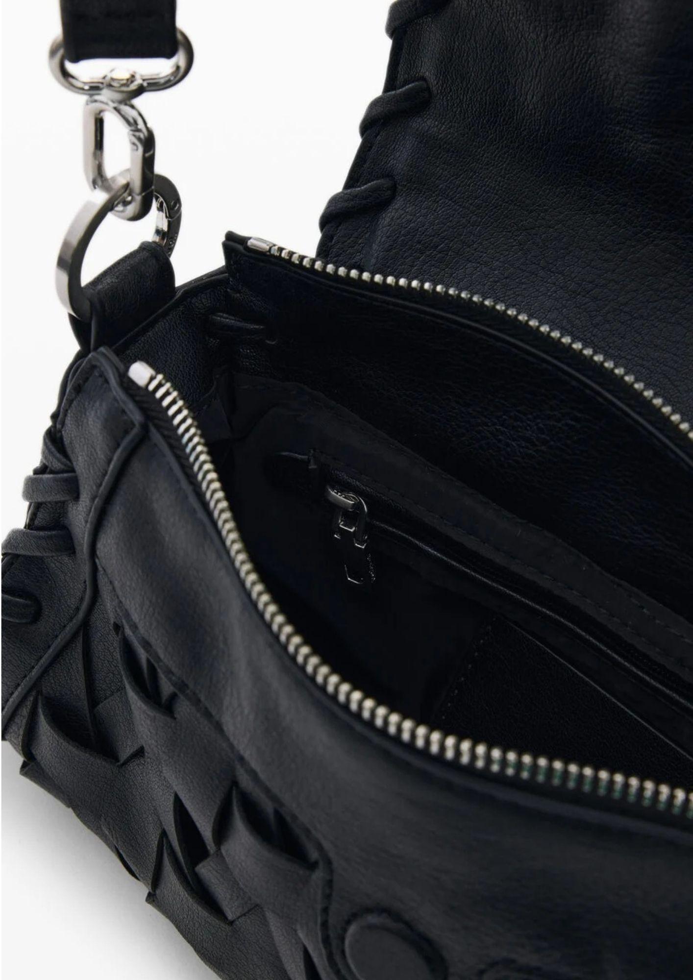 Desigual Borsa Donna Bag Argon Black Zarauz Nera 26SAXPA1 2000 DESIGUAL 