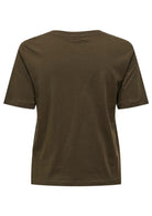 Jacqueline De Yong T-Shirt Donna Rex Marrone Ardesia 15344612 Slate Black JACQUELINE DE YONG 