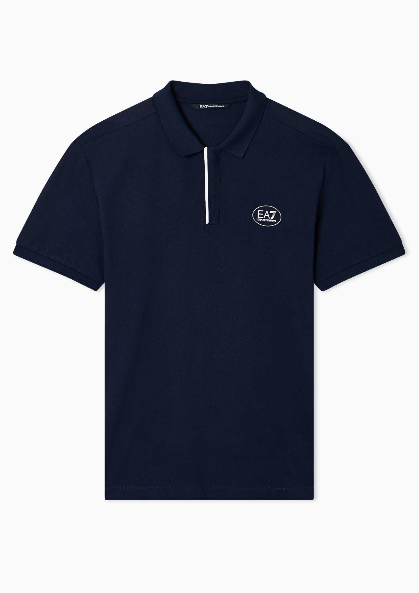 EA7 Emporio Armani Polo Uomo Blu 7M001539 AF13511 UB102 EA7 EMPORIO ARMANI 