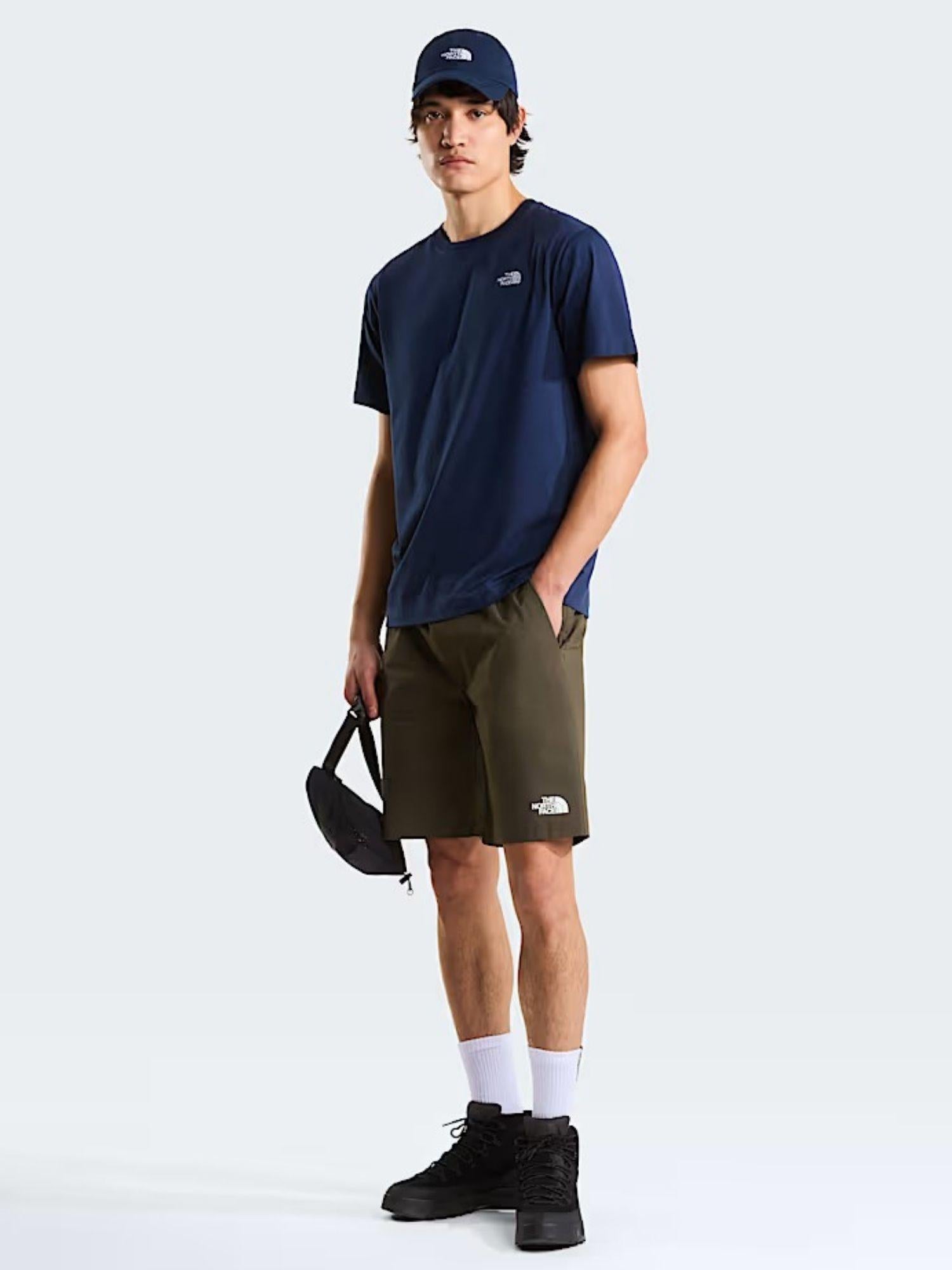 The North Face T-Shirt Uomo Summit Navy Evolution Simple Dome Regular NF0A8CZ2 8K2 THE NORTH FACE 