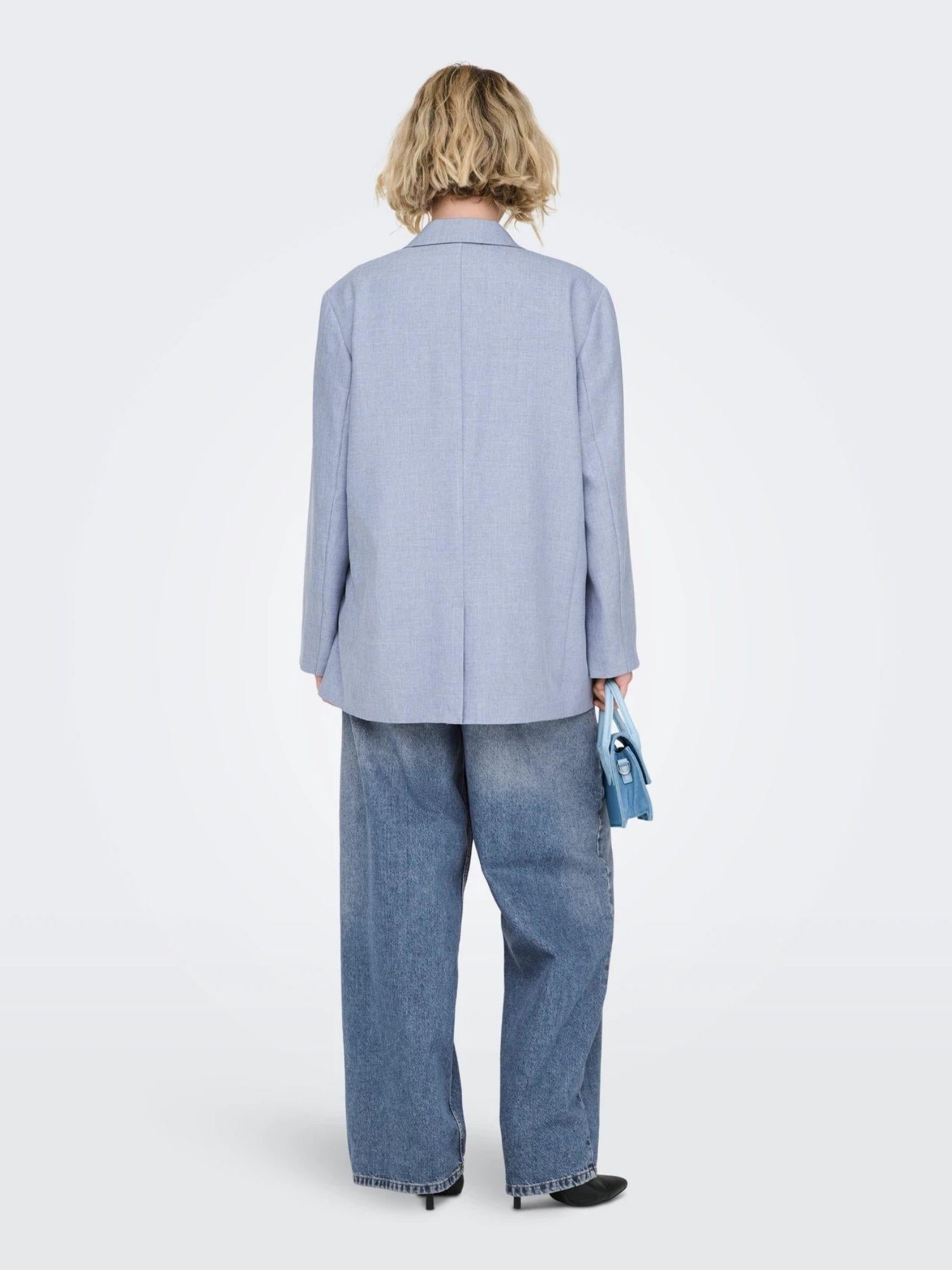 Only Blazer Donna Vintage Indigo Onllinda 15328158 Vintage Indigo ONLY 