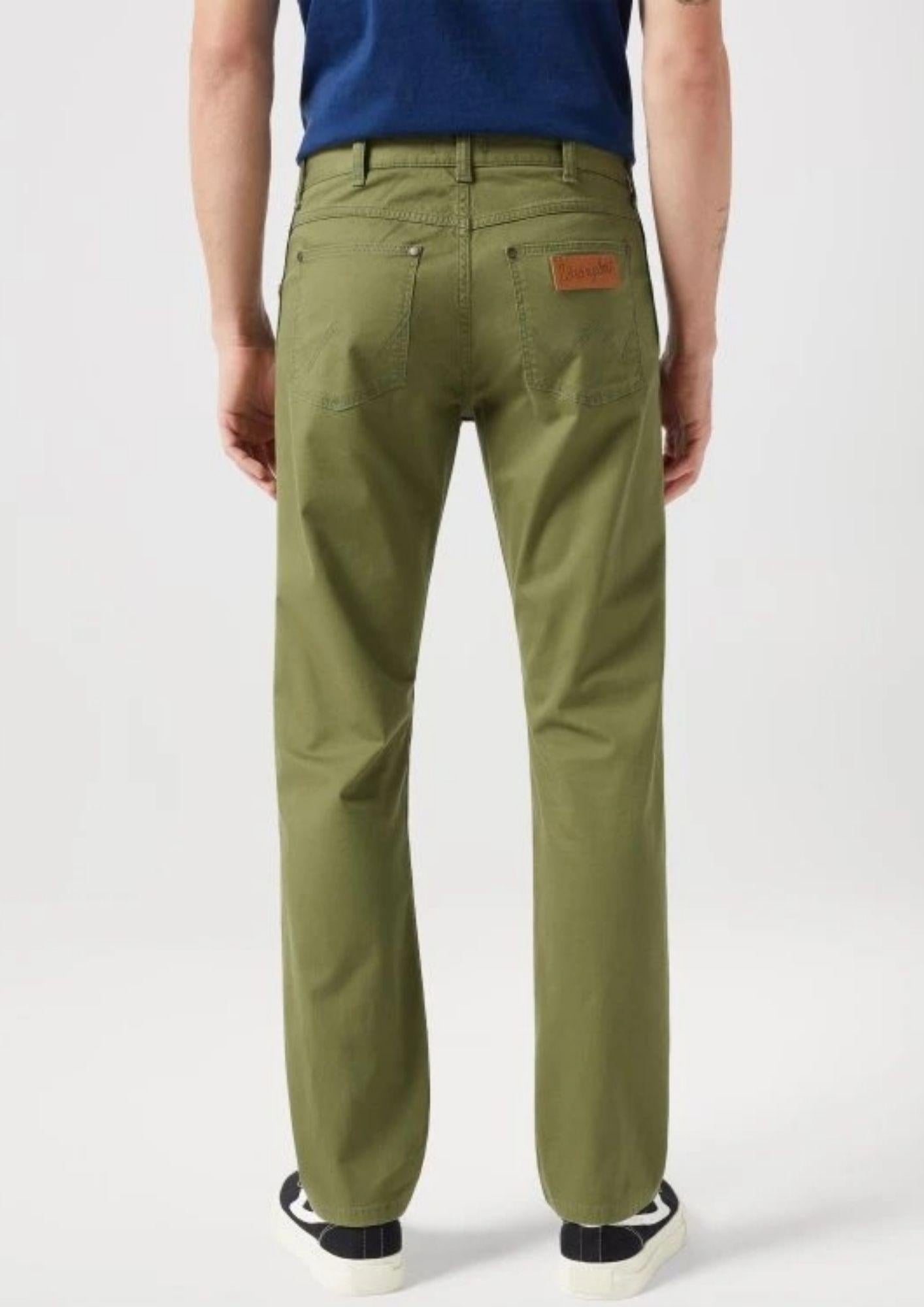 Wrangler Pantalone Uomo Verde 112350800 GREEN WRANGLER 