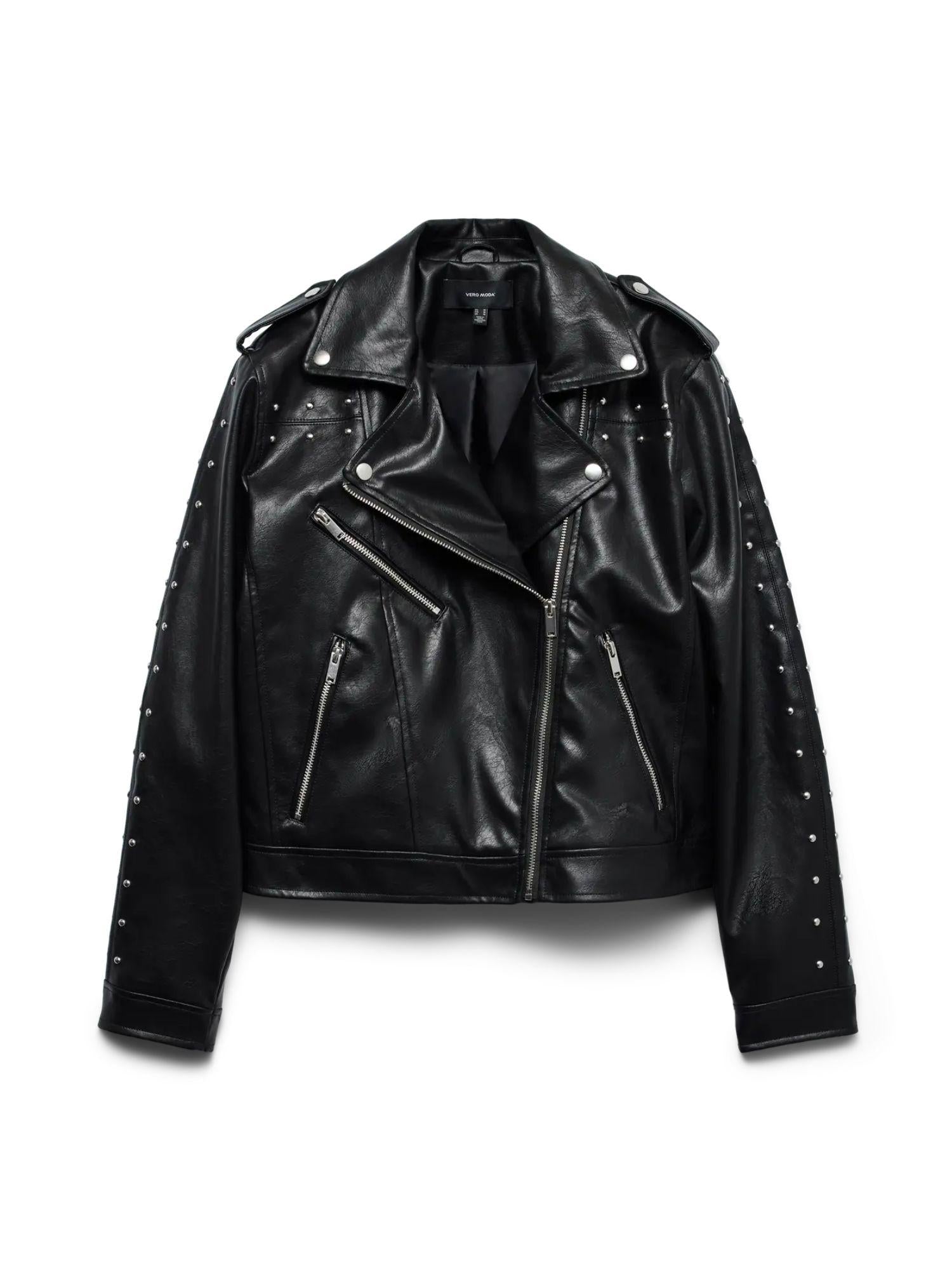 Vero Moda VMRAMON Giacca biker Donna Nero 10336119 Black VERO MODA 