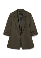 Vero Moda Giacca Donna Gloria Verde 10329200 Peat GOLD BUTTON VERO MODA 