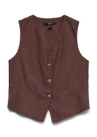 Vero Moda Top Donna Caia Marrone 10333795 Chocolate Martini VERO MODA 