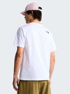The North Face T-Shirt Uomo Bianca Evolution Half Dome Regular NF0A8B6J LA9 THE NORTH FACE 