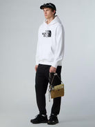 The North Face Felpa con cappuccio Drew Peak Uomo TNF White TNF Black NF0A89EM LA9 THE NORTH FACE 