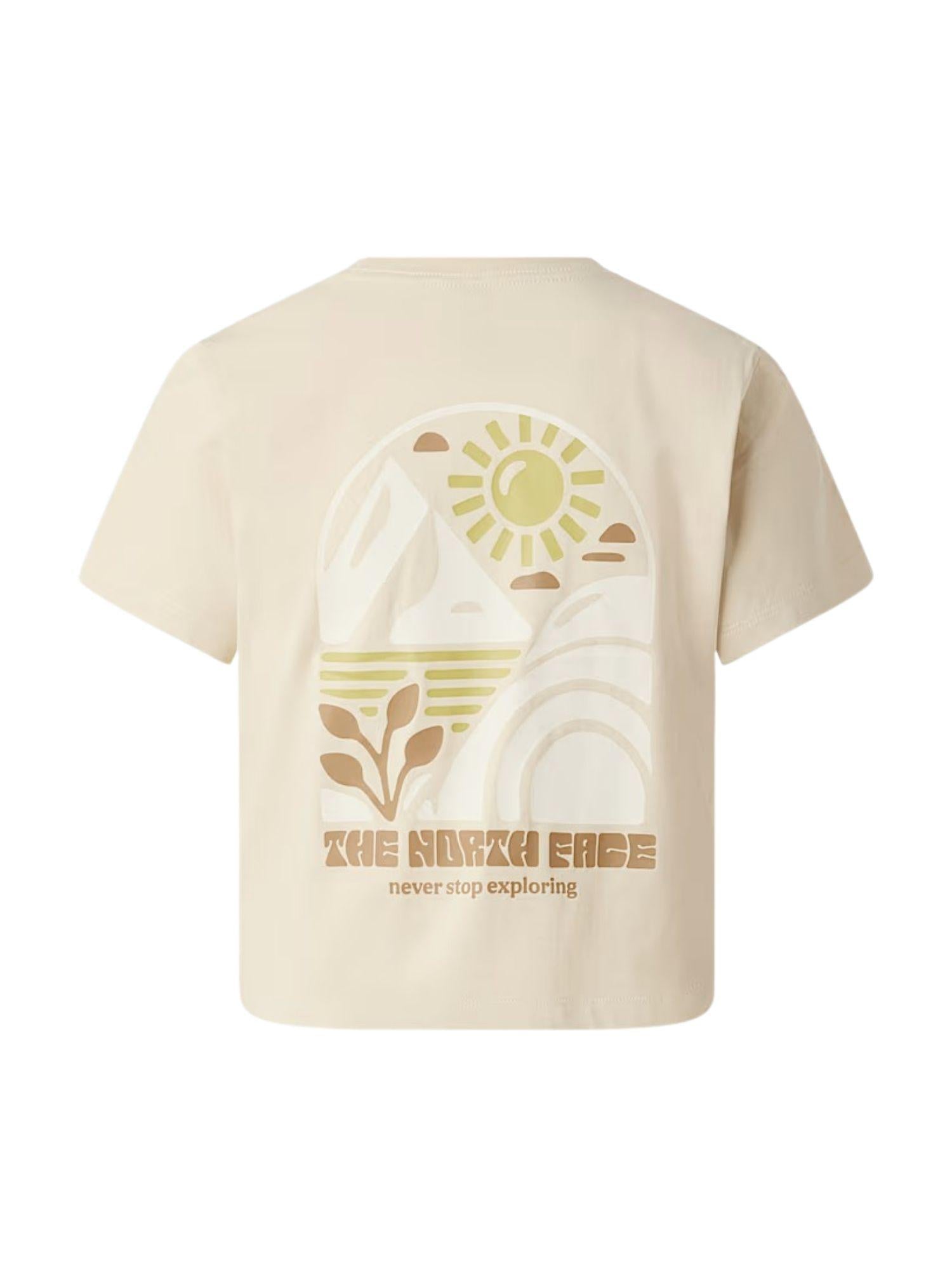 The North Face T-Shirt Donna Desert Stone Sun Regular Graphic NF0A8GQS DOM THE NORTH FACE 