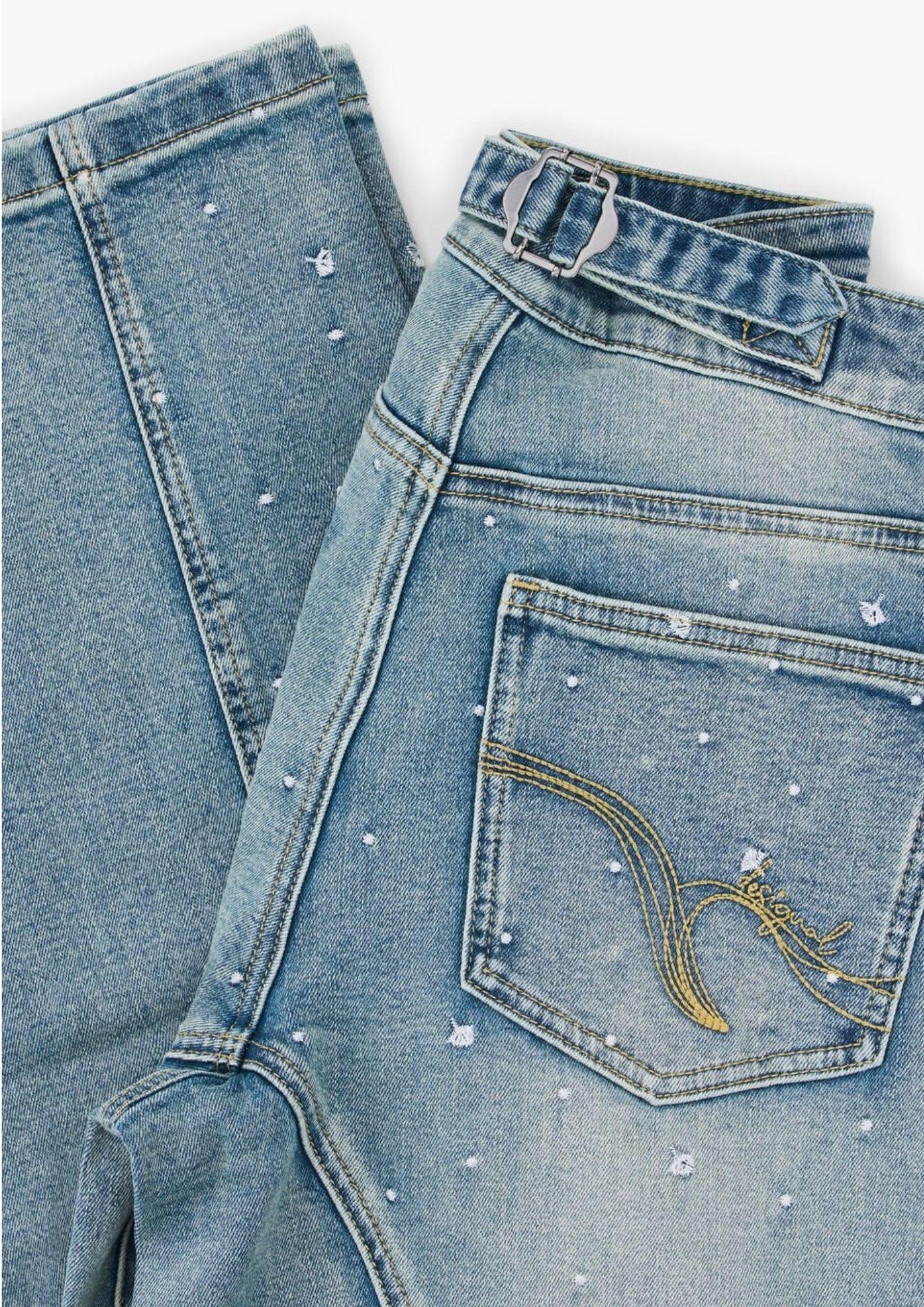 Desigual Jeans Donna Denimshine Blu Denim Chiaro 26SWDD36 5053 DESIGUAL 