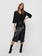 Jacqueline De Yong Camicia Donna Nero Jdylion 15225654 Black JACQUELINE DE YONG 