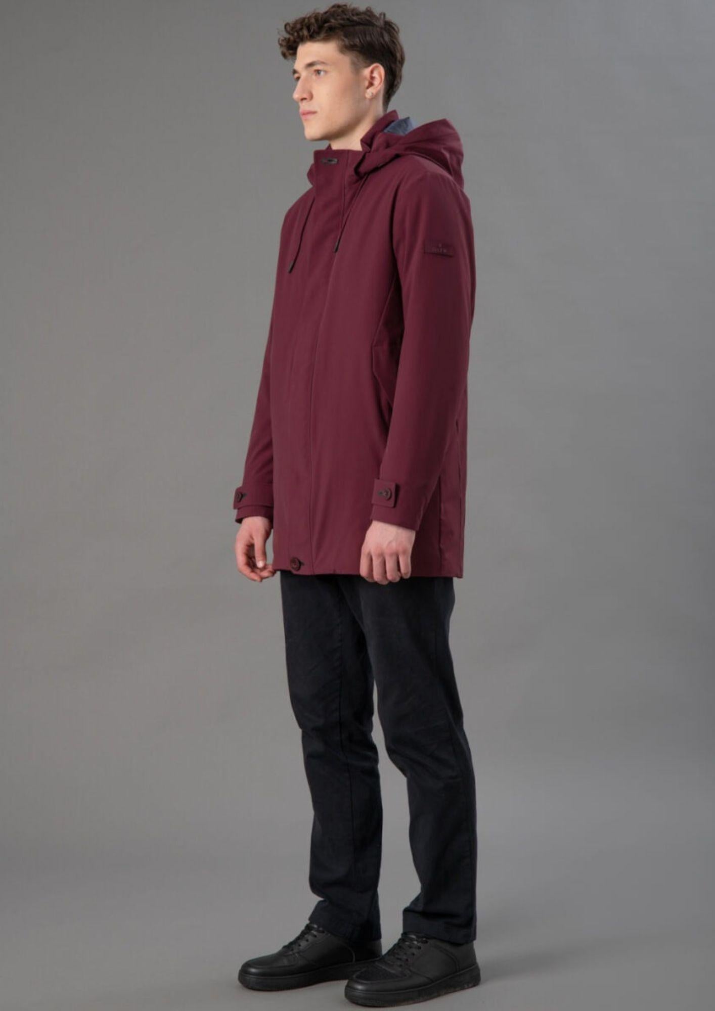 Rihunik Giubbino Uomo Hugh Bordeaux RIMA252J F0120 098 RIHUNIK 
