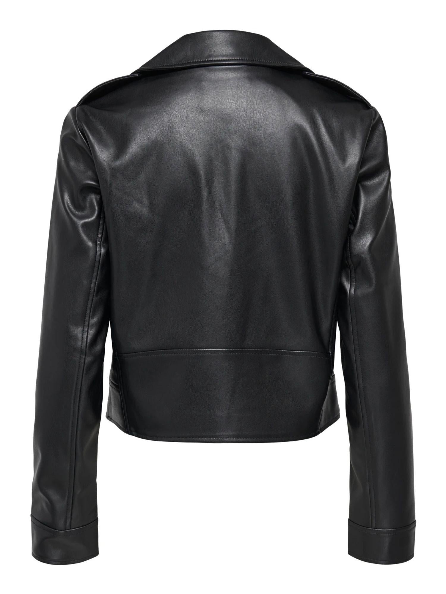 Only Giacca Biker Donna Nero Onlcarmen 15361396 Black ONLY 