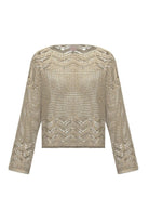 Emme Marella Maglia Donna Emmfilovia Cammello 2615361032200 003 EMME MARELLA 