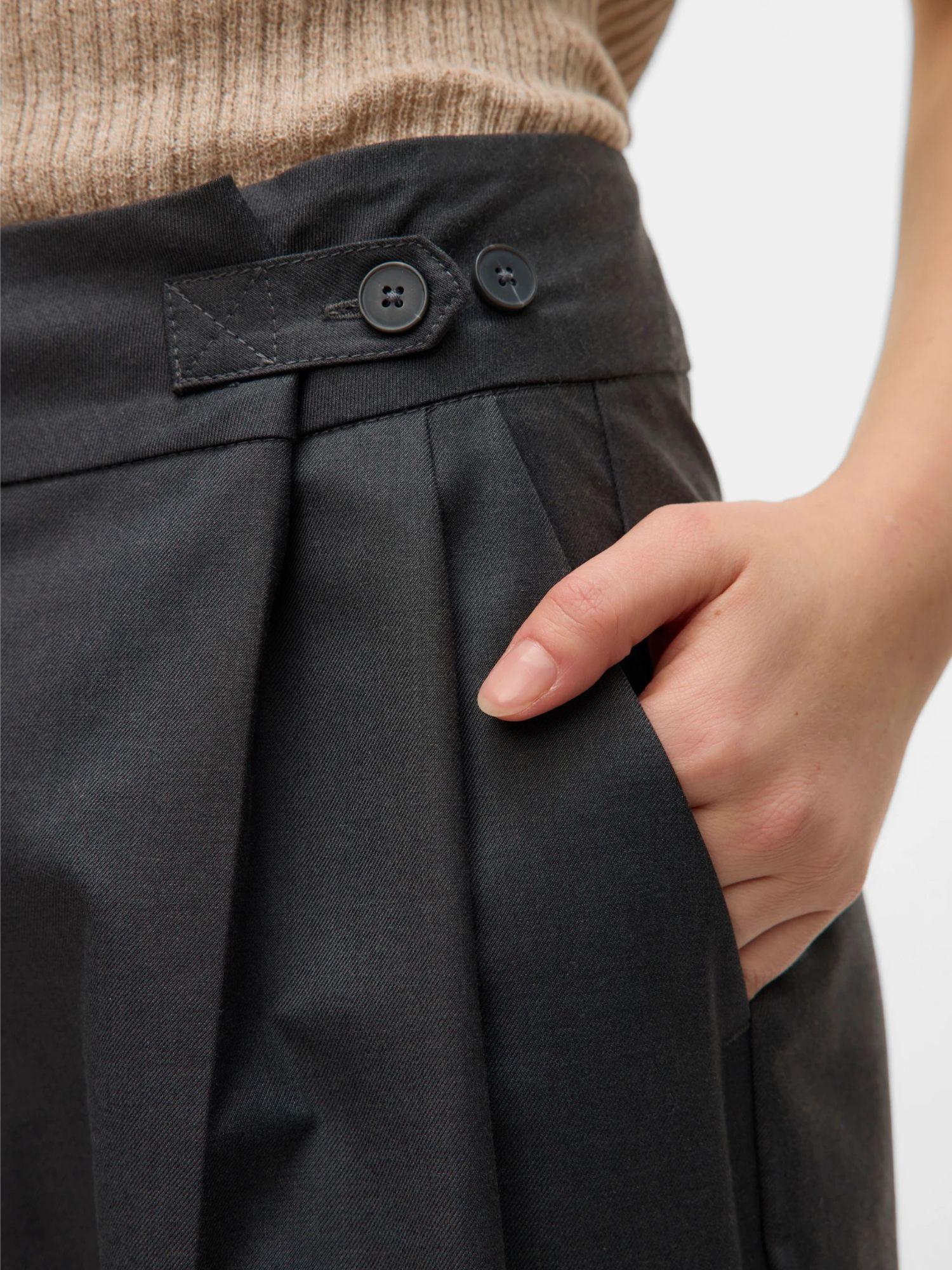 Vero Moda VMNIKKI Pantaloni formali Donna Dark Grey Melange 10332058 Dark Grey Melange VERO MODA 