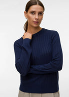 Vero Moda Pullover Donna Newlex Blu Navy 10340560 Navy Blazer VERO MODA 