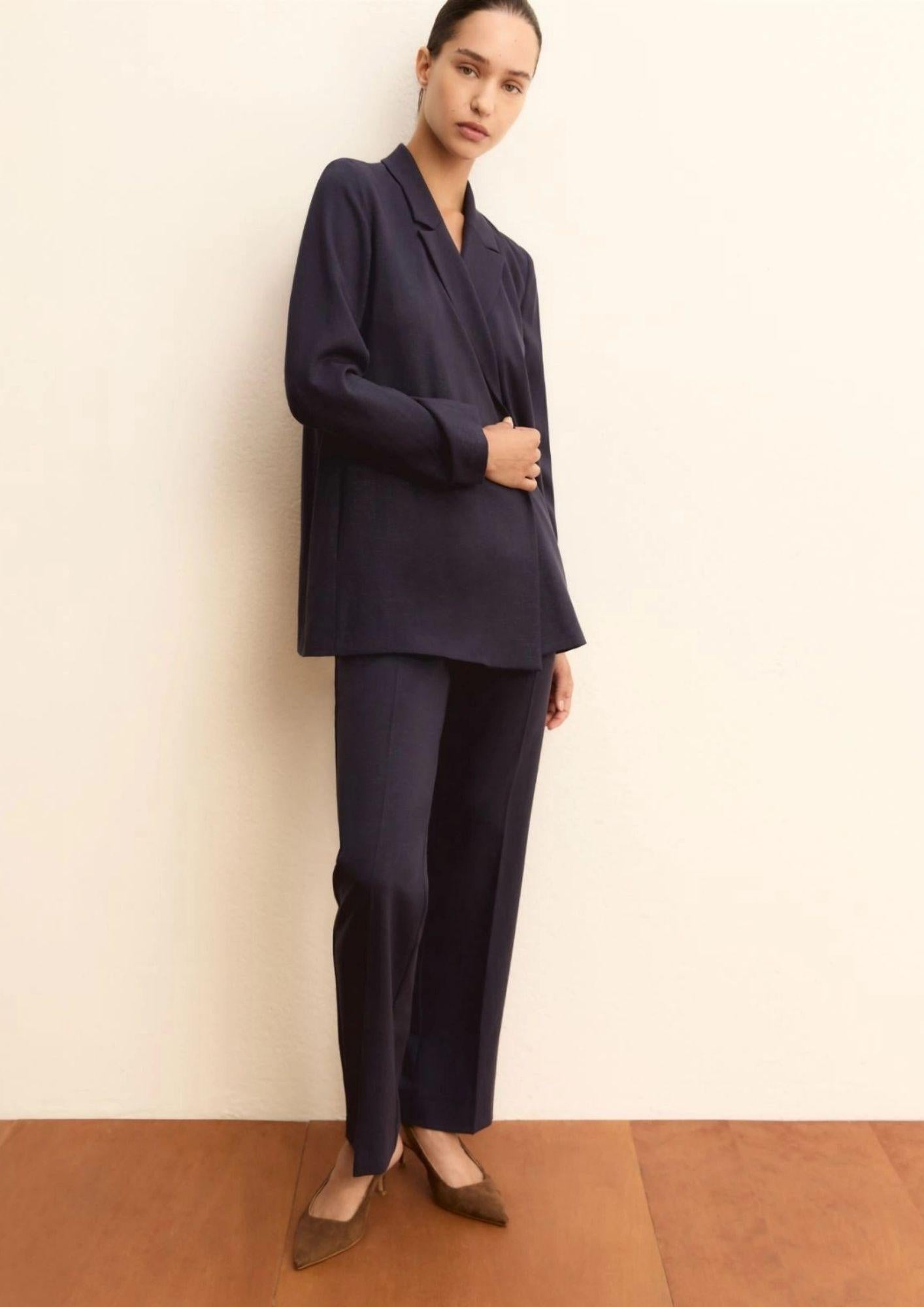 Emme Marella Pantalone Donna Emmtrofeo Blu 2615131081200 005 EMME MARELLA 