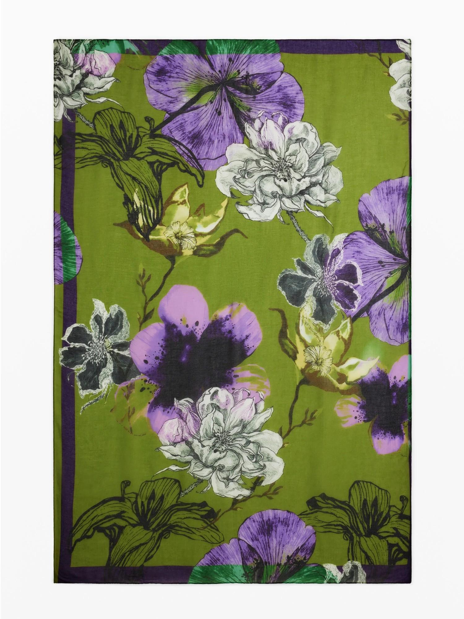 Desigual Foulard disegnato da Mr. Christian Lacroix Donna Blu 25WAWA02 4000 DESIGUAL 