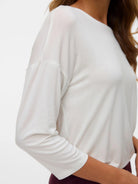 Vero Moda T-Shirt Donna Bianco Vmava 10334576 Snow White VERO MODA 