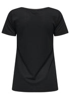 Jacqueline De Yong Top Donna Dalila Nera e Argento 15317565 Black SILVER JACQUELINE DE YONG 