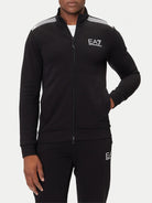 EA7 Emporio Armani Tuta Uomo con zip Nero Slim Fit 7M000966 AF10377 UC001 EA7 EMPORIO ARMANI 