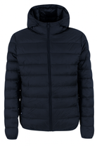 Giubbino Uomo Trapuntato Con Cappuccio Blu J876 QG00 0713 YES ZEE 