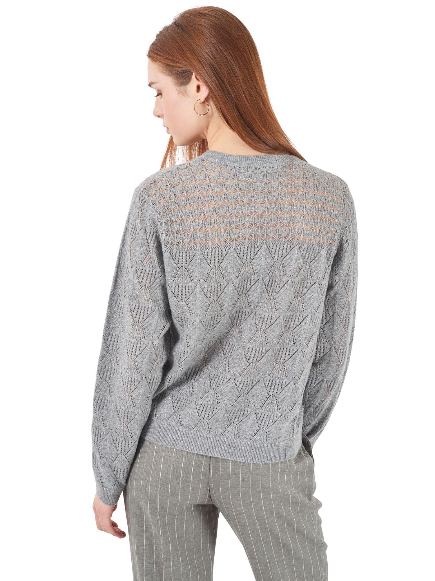 Yes Zee Maglia Donna Grigia M019 IQ00 0809 YES ZEE 