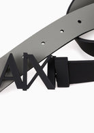 Armani Exchange Cintura Uomo Nera Logo Nero 951017 CC505 61120 ARMANI EXCHANGE 