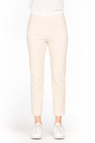 Diana Gallesi Pantalone Donna Crema P049R008810N 02 DIANA GALLESI 