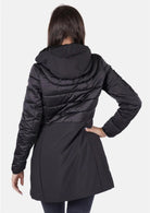 Yes Zee Cappotto Invernale Donna Nero O003 M800 0801 YES ZEE 