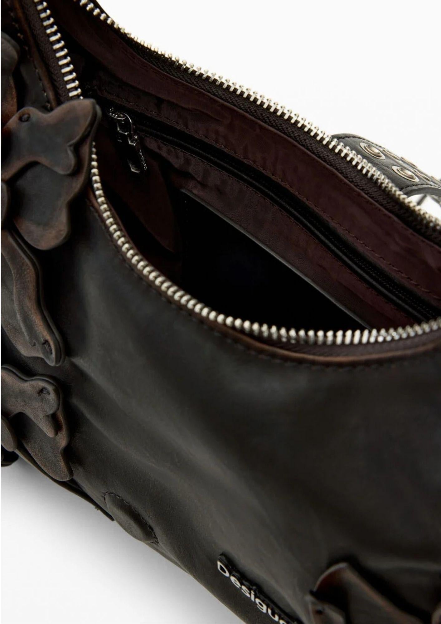 Desigual Borsa Donna Bag Curio Choco Margot Marrone 26SAXP96 6009 DESIGUAL 