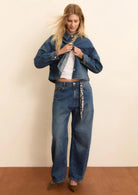 Emme Marella Jeans Donna Emigirone Blu Denim 2615181024200 001 EMME MARELLA 