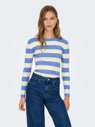 Jacqueline De Yong Maglia Donna Ultramarine Jdyplum 15277223 Ultramarine W EGGNOG JACQUELINE DE YONG 