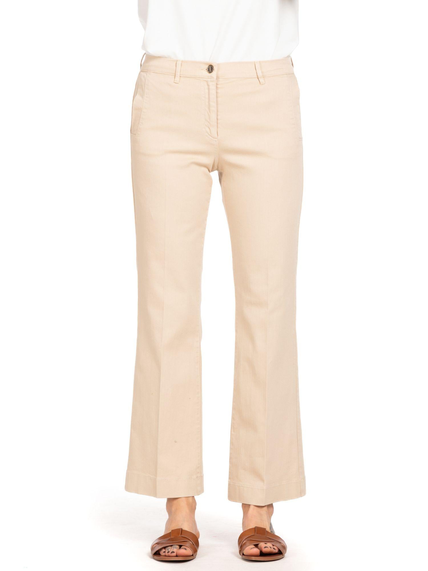Diana Gallesi Pantalone Donna Beige P052R008816N 02 DIANA GALLESI 
