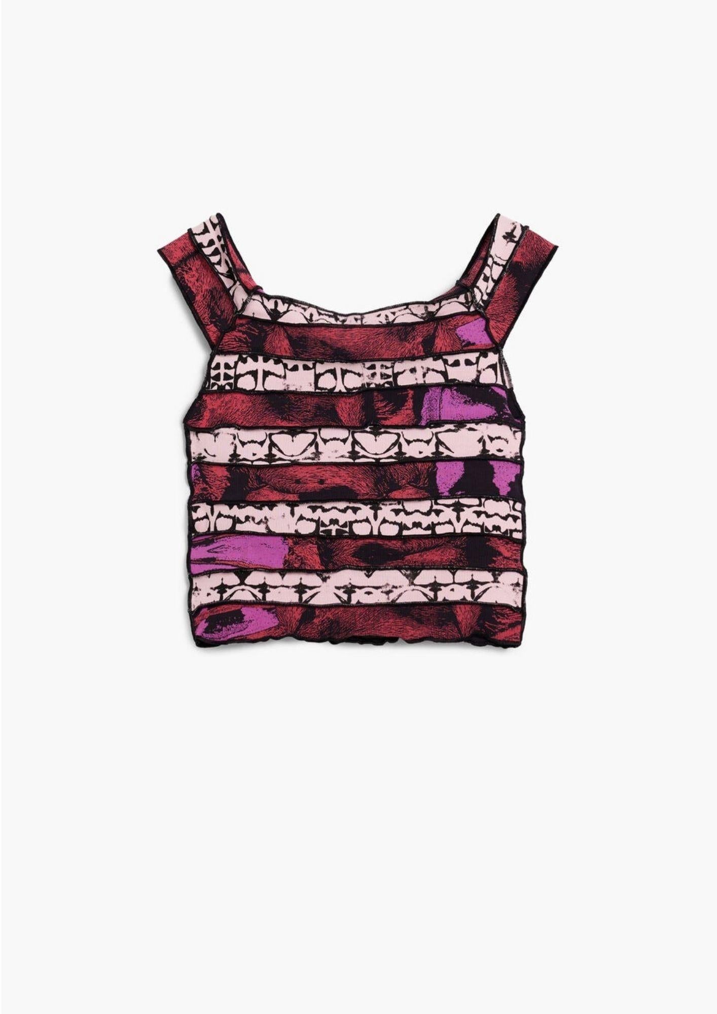 Desigual T-Shirt Donna Animallacroix Rossa 26SWTK25 3062 DESIGUAL 